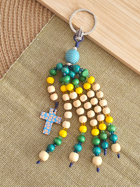 Porta-chaves "5 Mistérios"