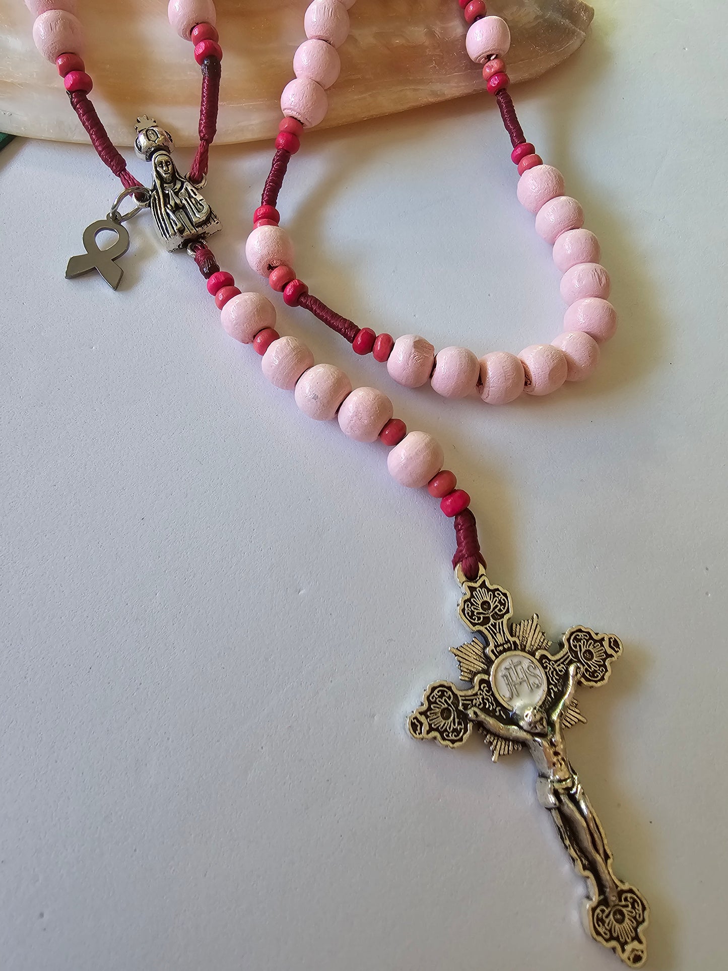 Terço Nossa Senhora - Rosa