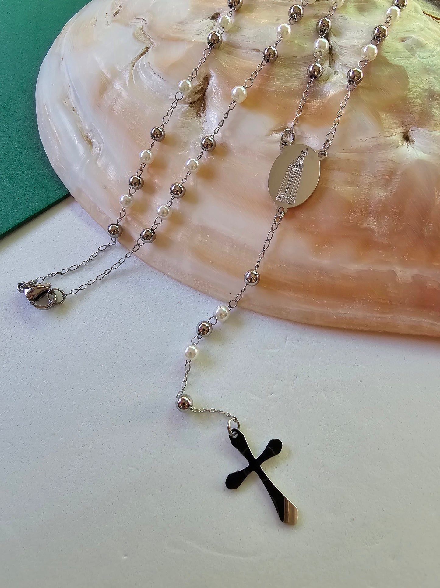 Colar-Terço Nossa Senhora de Fátima