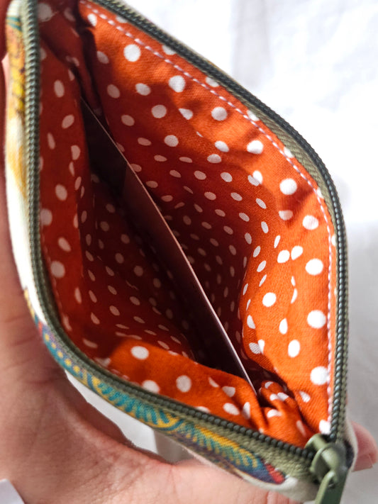 Bolsinha simples Porta-Moedas - Florais