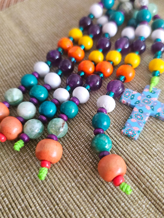 Porta-chaves "5 Mistérios"