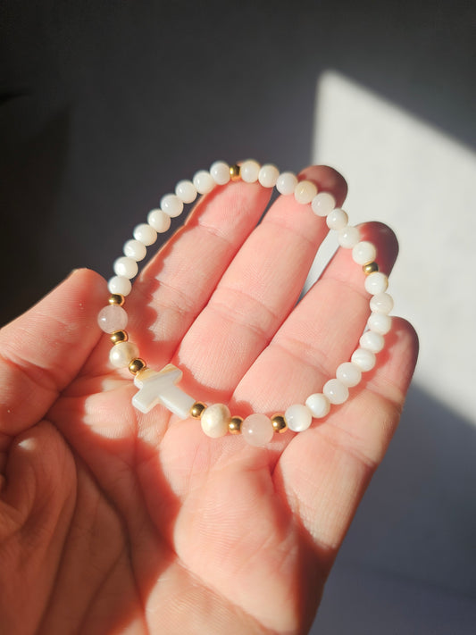 Pulseira de Senhora com Pedras Naturais