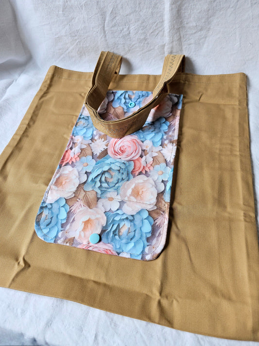 Saco de Pano com Bolso