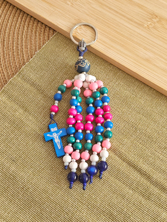 Porta-chaves "5 Mistérios"