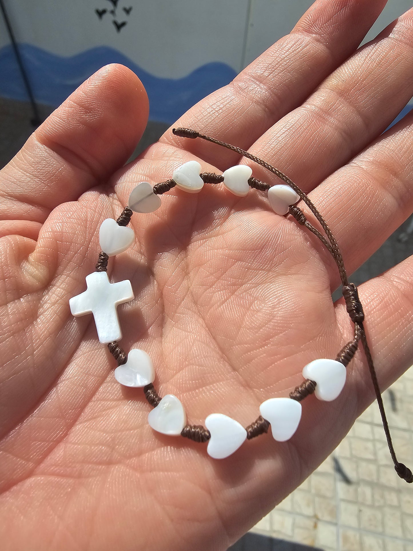 Pulseira em madrepérola