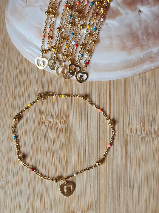 Tornozeleira Colorida