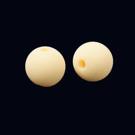 Contas de Acrílico Emborrachadas, Redondas, Cores Variadas, 6 x 5,5 mm