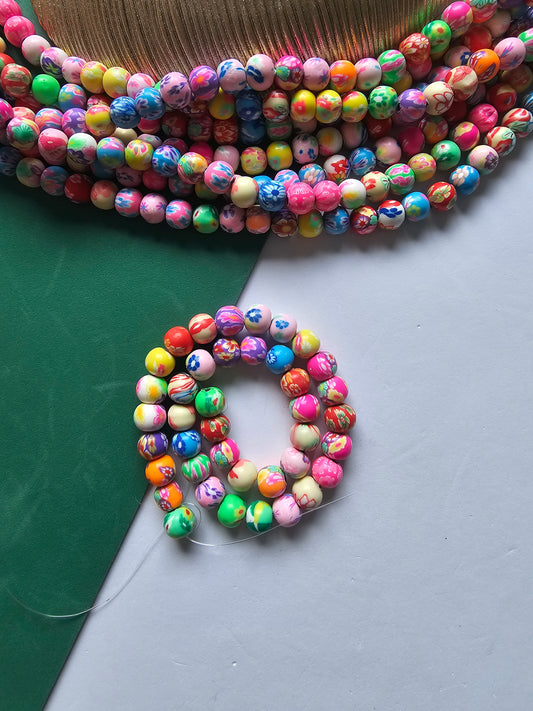 Contas de Fimo 9×7mm