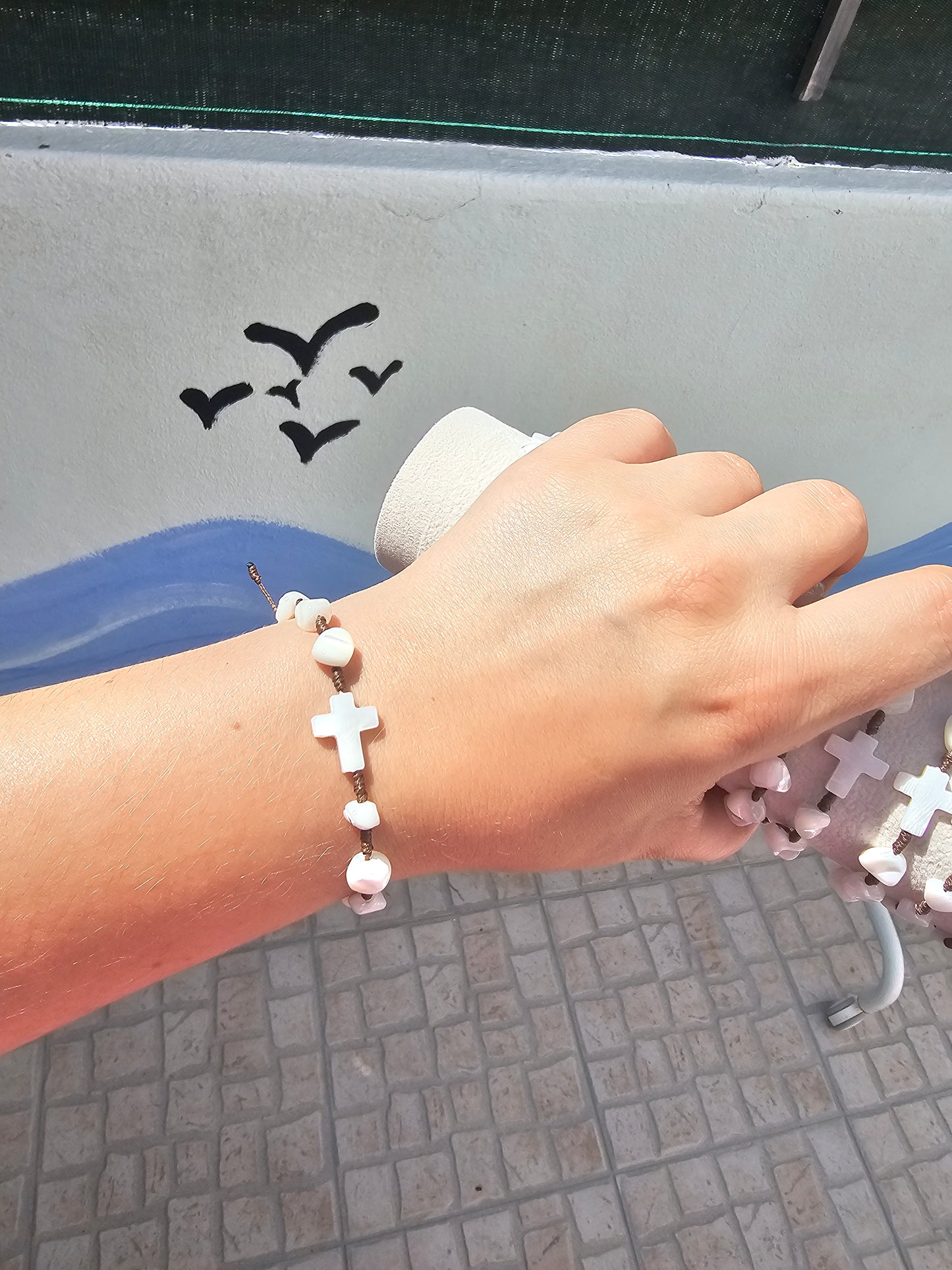 Pulseira em madrepérola