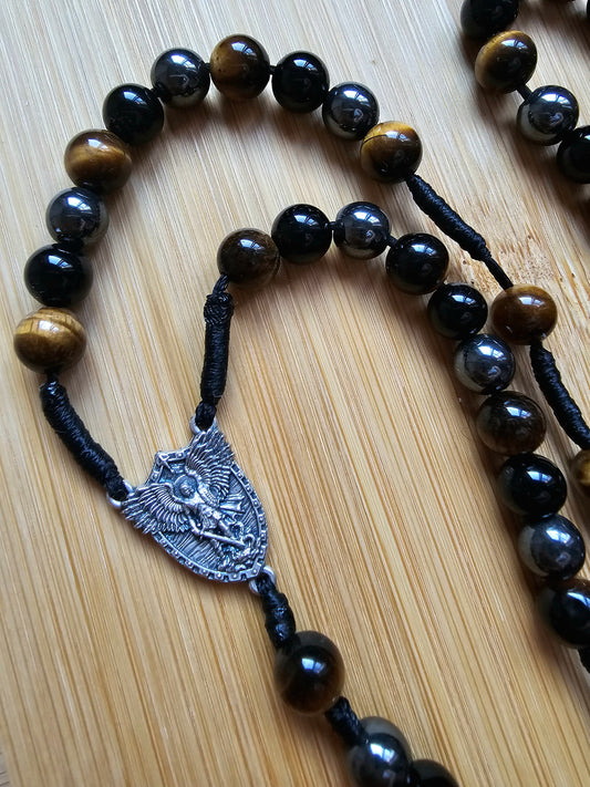 Terço Tripla Proteção com Arcanjo São Miguel