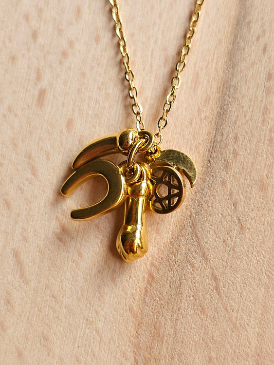 Colar com Cinco Saimão