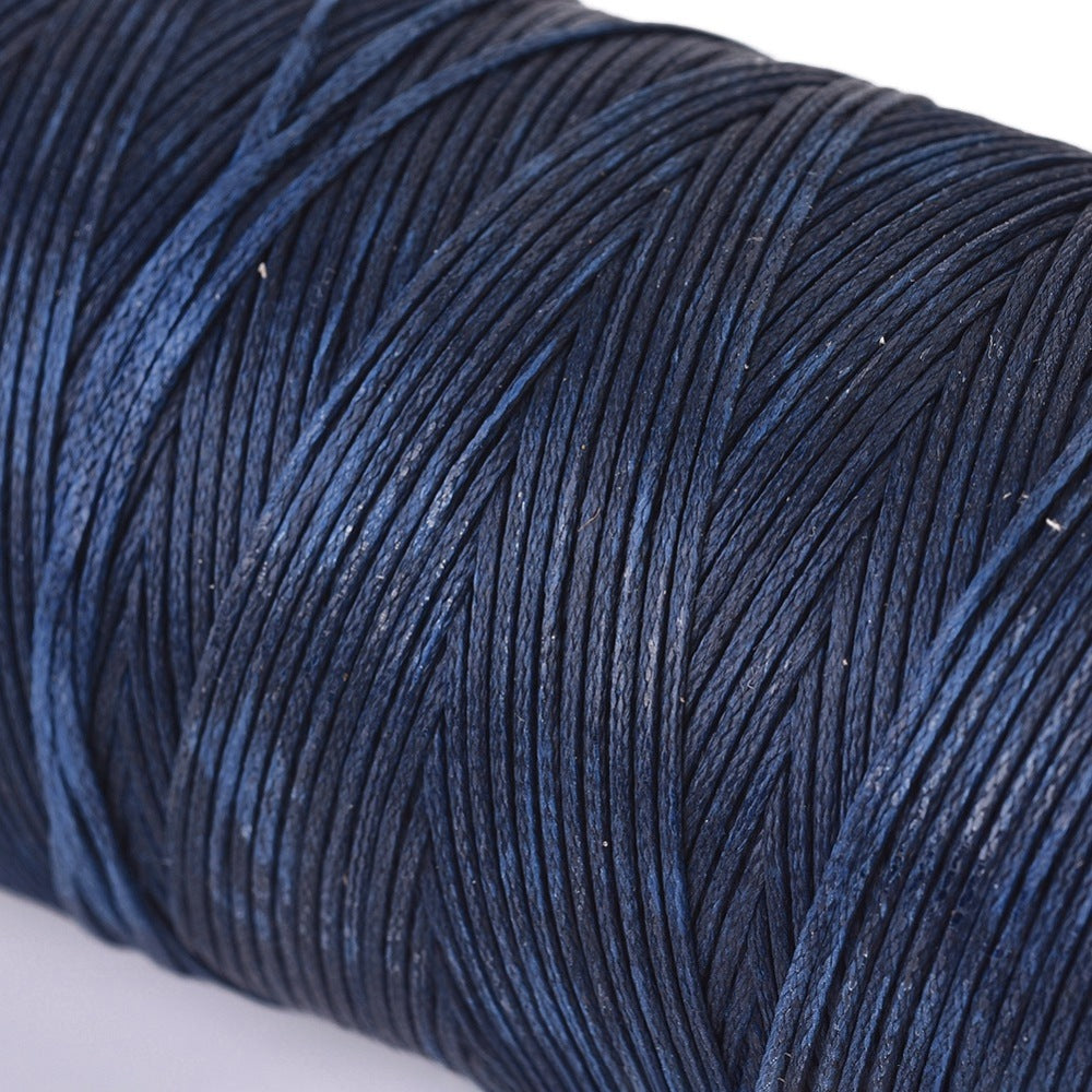 Cordão de Poliéster Encerado - Achatado - 0,8 mm (várias cores)