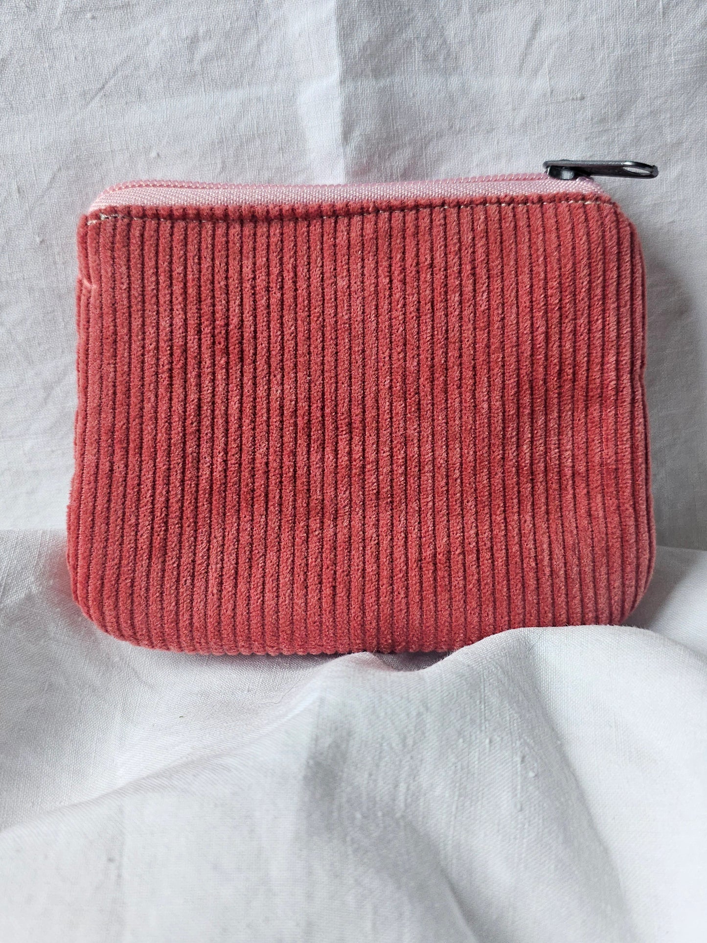Bolsinha simples Porta-Moedas - Bombazine Rosa
