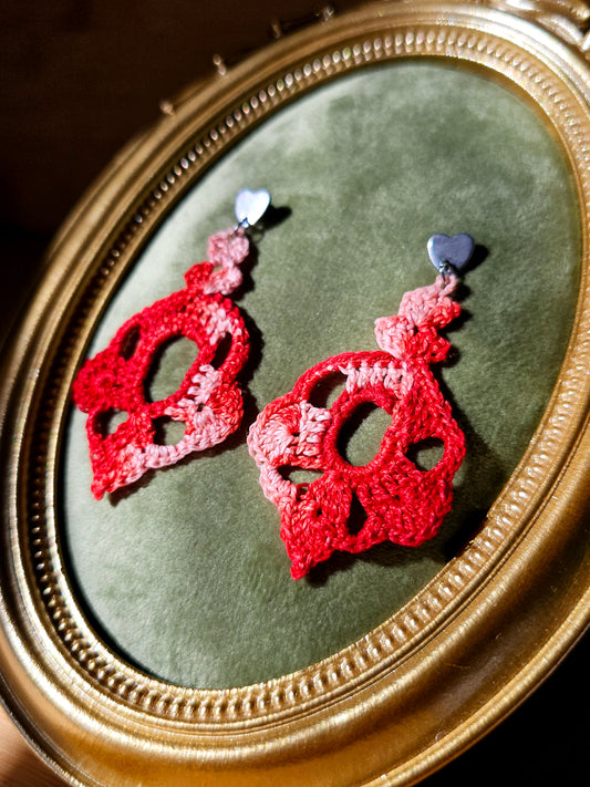 Brincos em croché