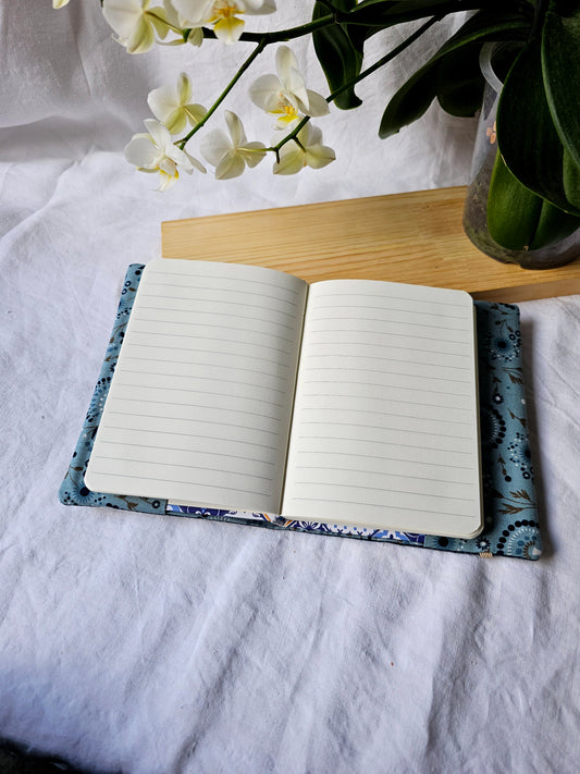 Caderno de Notas A6 - Fazenda Japonesa Azul Petróleo