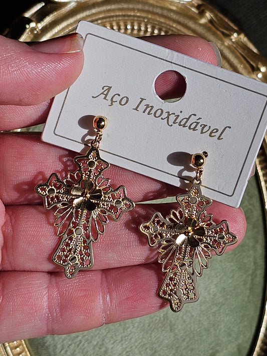 Brincos Cruz