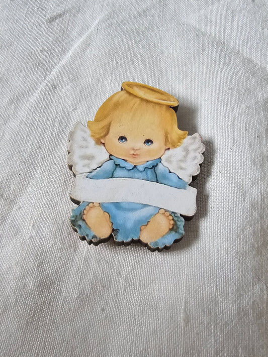 Anjinho para Colocar Nome - Íman