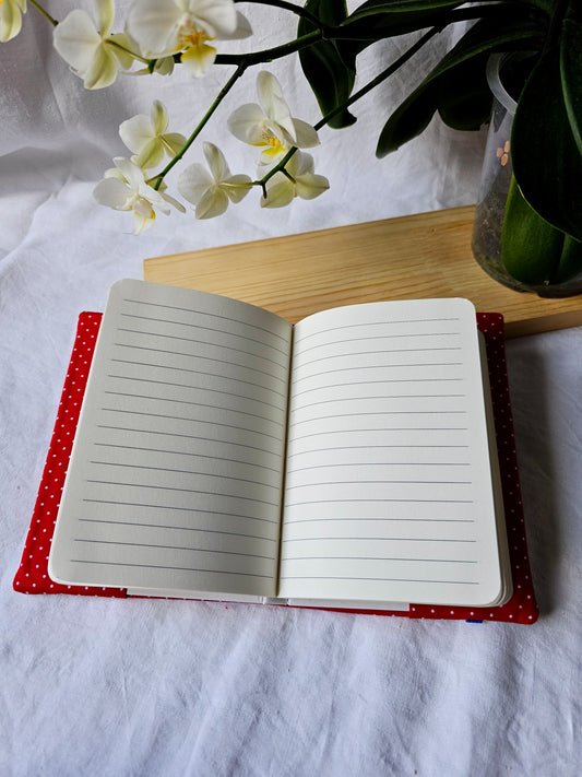 Caderno de Notas A6 - Pequenas Flores