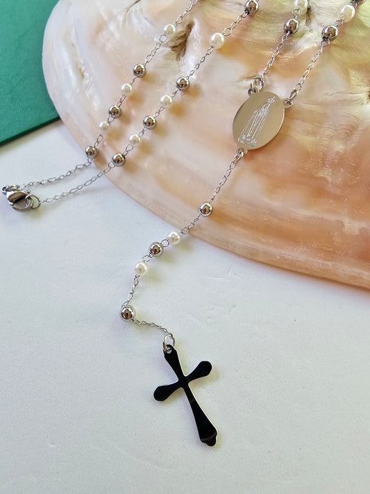 Colar-Terço Nossa Senhora de Fátima