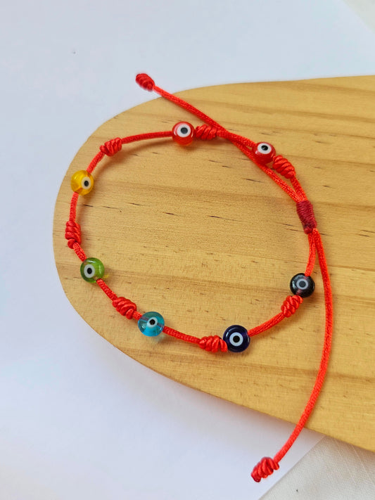 Pulseira dos Sete Nós - Chakras