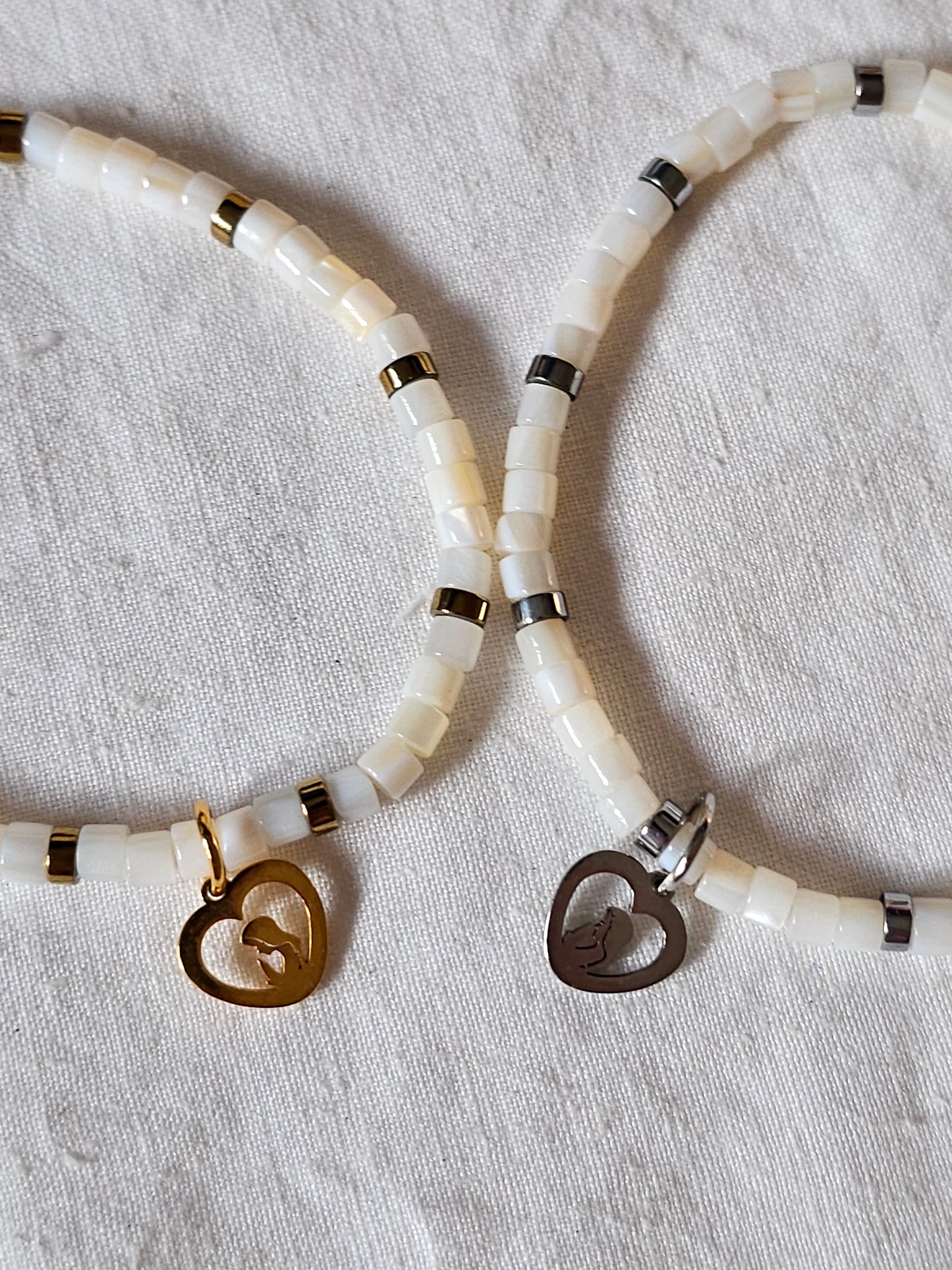Pulseira em Madrepérola - Dourado