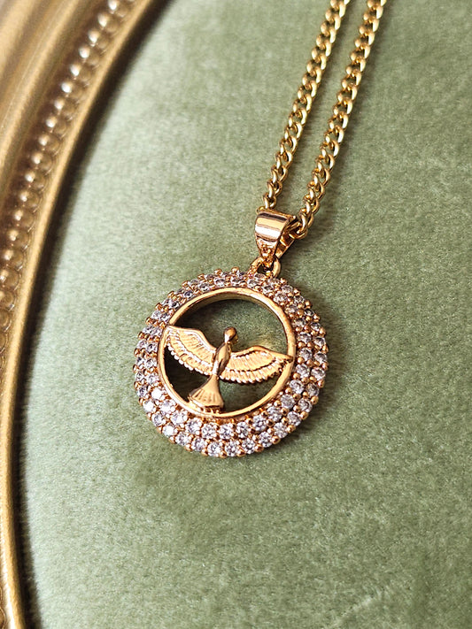 Colar com Medalha de Espírito Santo