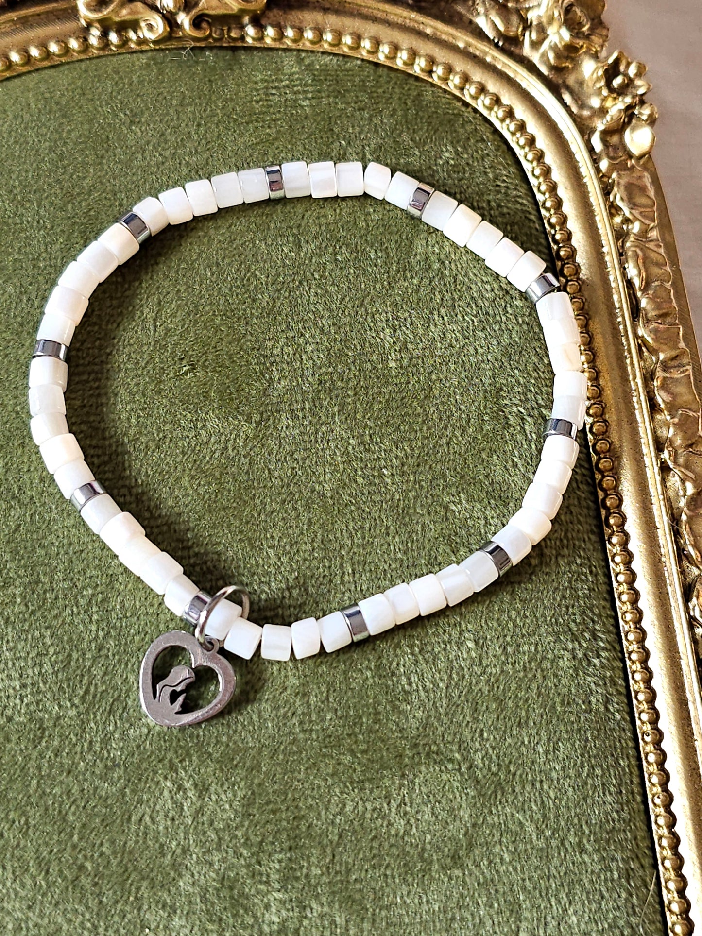 Pulseira em Madrepérola - Dourado