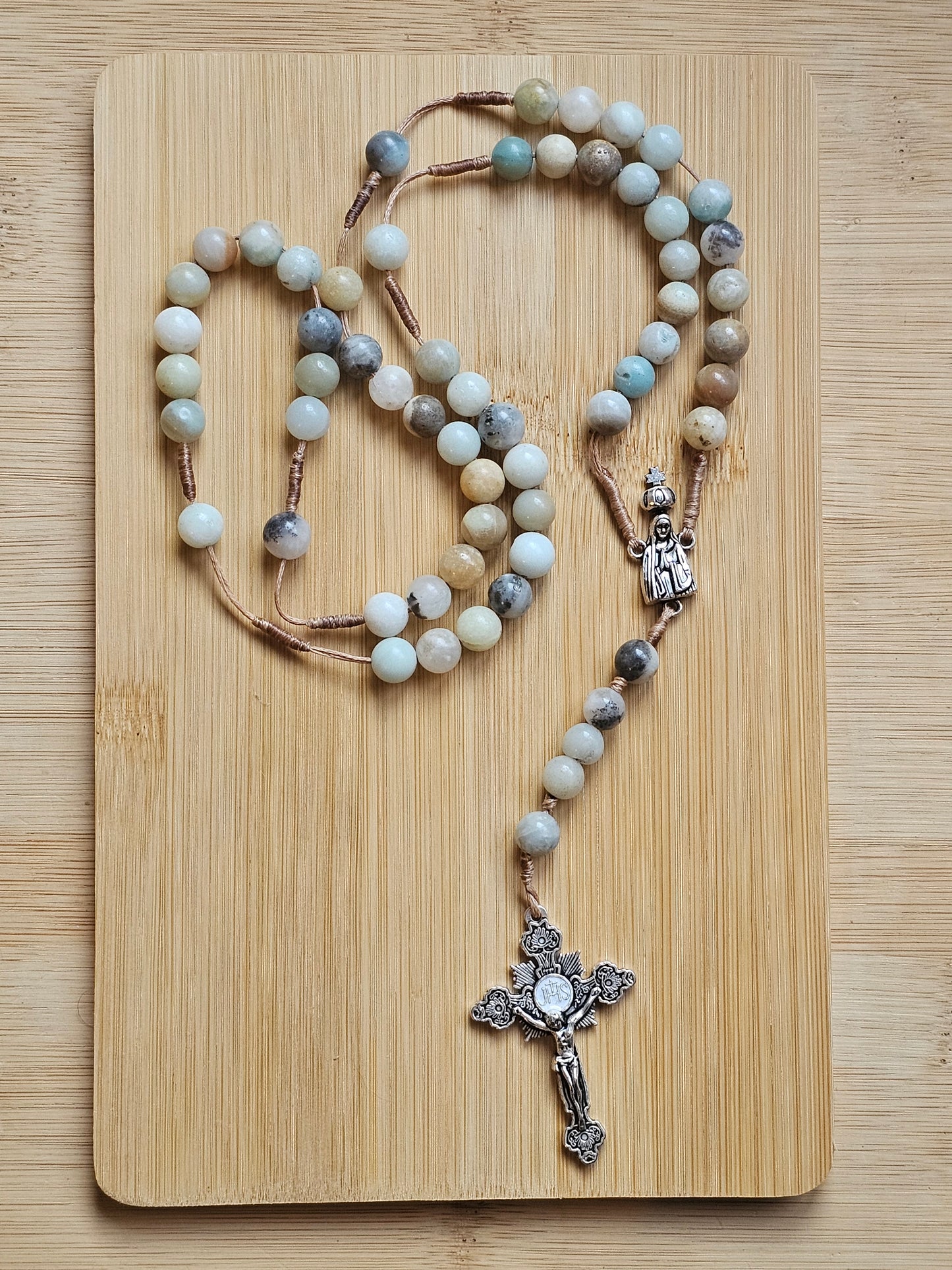 Terço em Amazonite