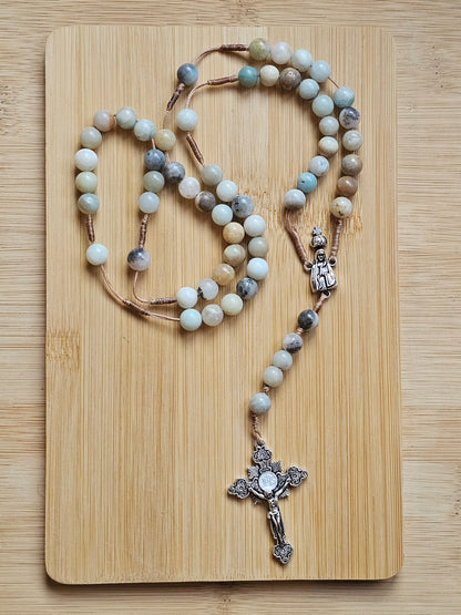 Terço em Amazonite