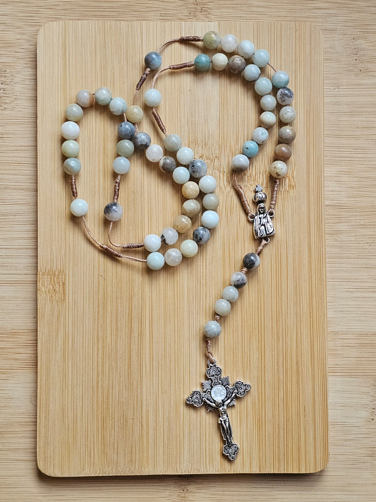 Terço em Amazonite