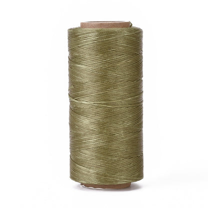 Cordão de Poliéster Encerado - Achatado - 0,8 mm (várias cores)