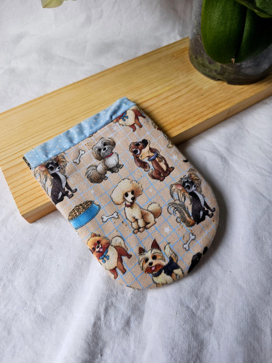 Bolsa Porta-Moedas com Fecho Click-Clack Pequeno