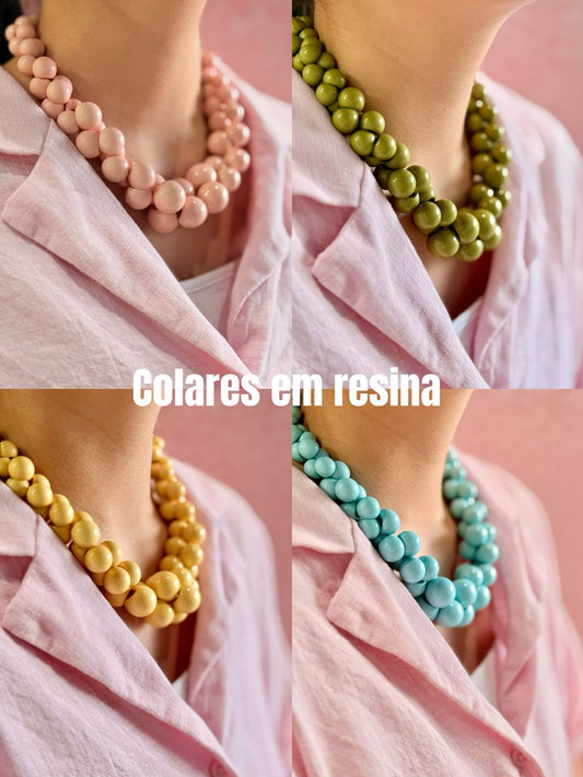 Maxi Colar Bubbles