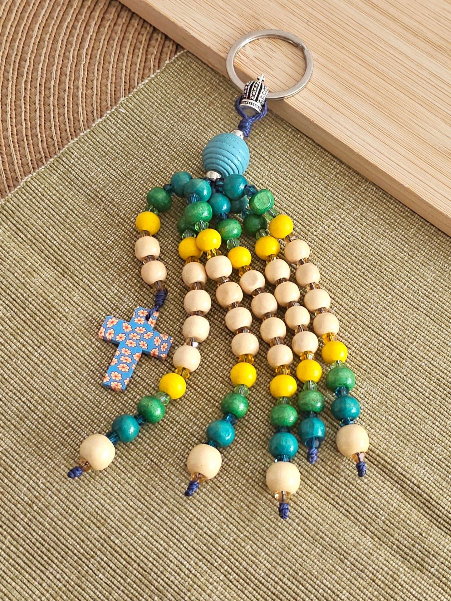 Porta-chaves "5 Mistérios"