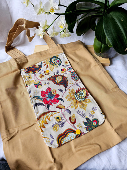 Saco de Pano com Bolso