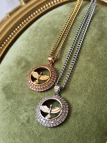 Colar com Medalha de Espírito Santo
