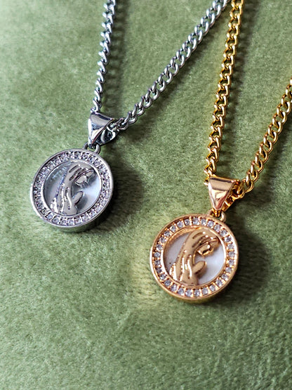 Colar  com Medalha de Nossa Senhora