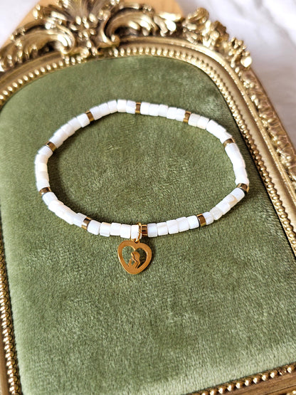 Pulseira em Madrepérola - Dourado