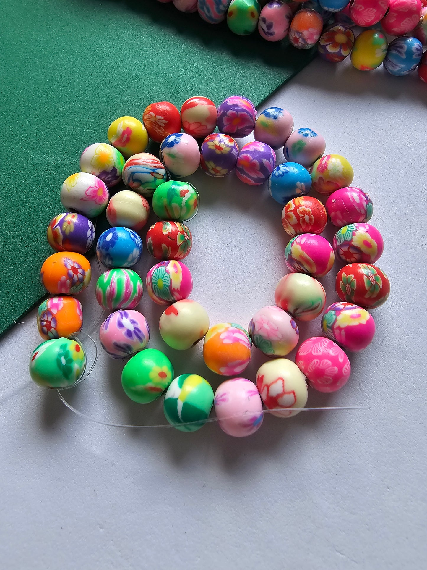 Contas de Fimo 9×7mm
