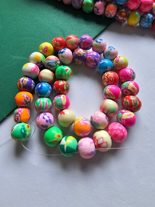 Contas de Fimo 9×7mm