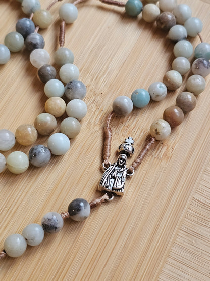 Terço em Amazonite