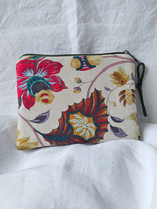 Bolsinha simples Porta-Moedas - Florais