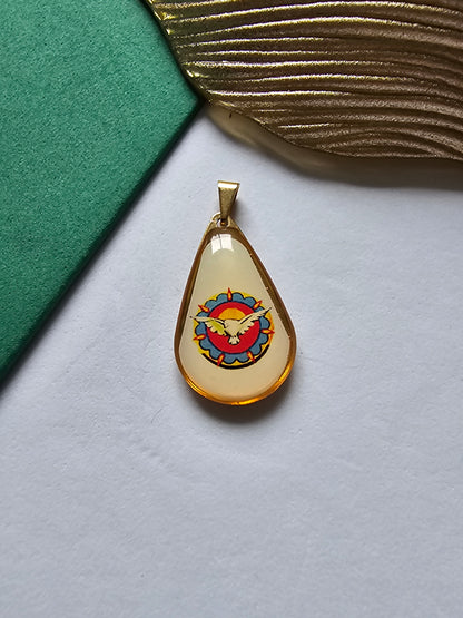 Medalha Espírito Santo - Resinada