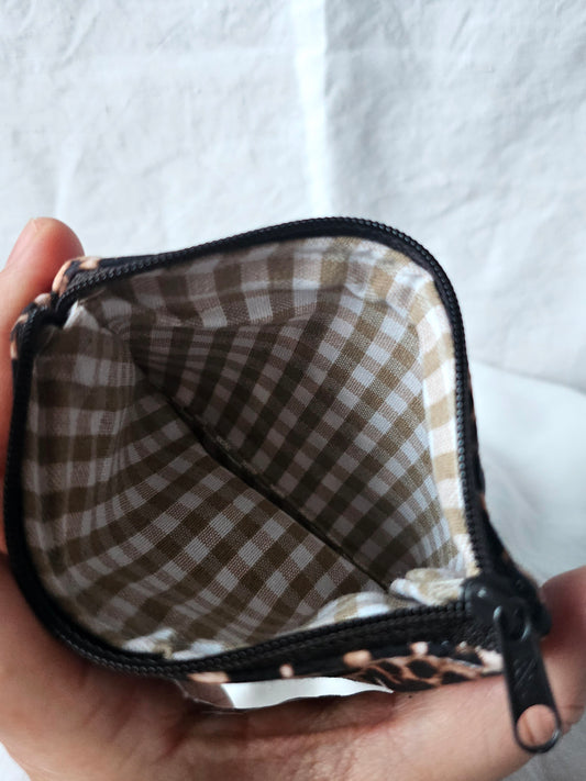 Bolsinha simples Porta-Moedas - Animal Print