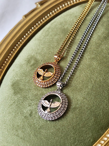 Colar com Medalha de Espírito Santo