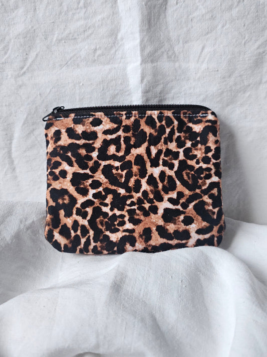 Bolsinha simples Porta-Moedas - Animal Print