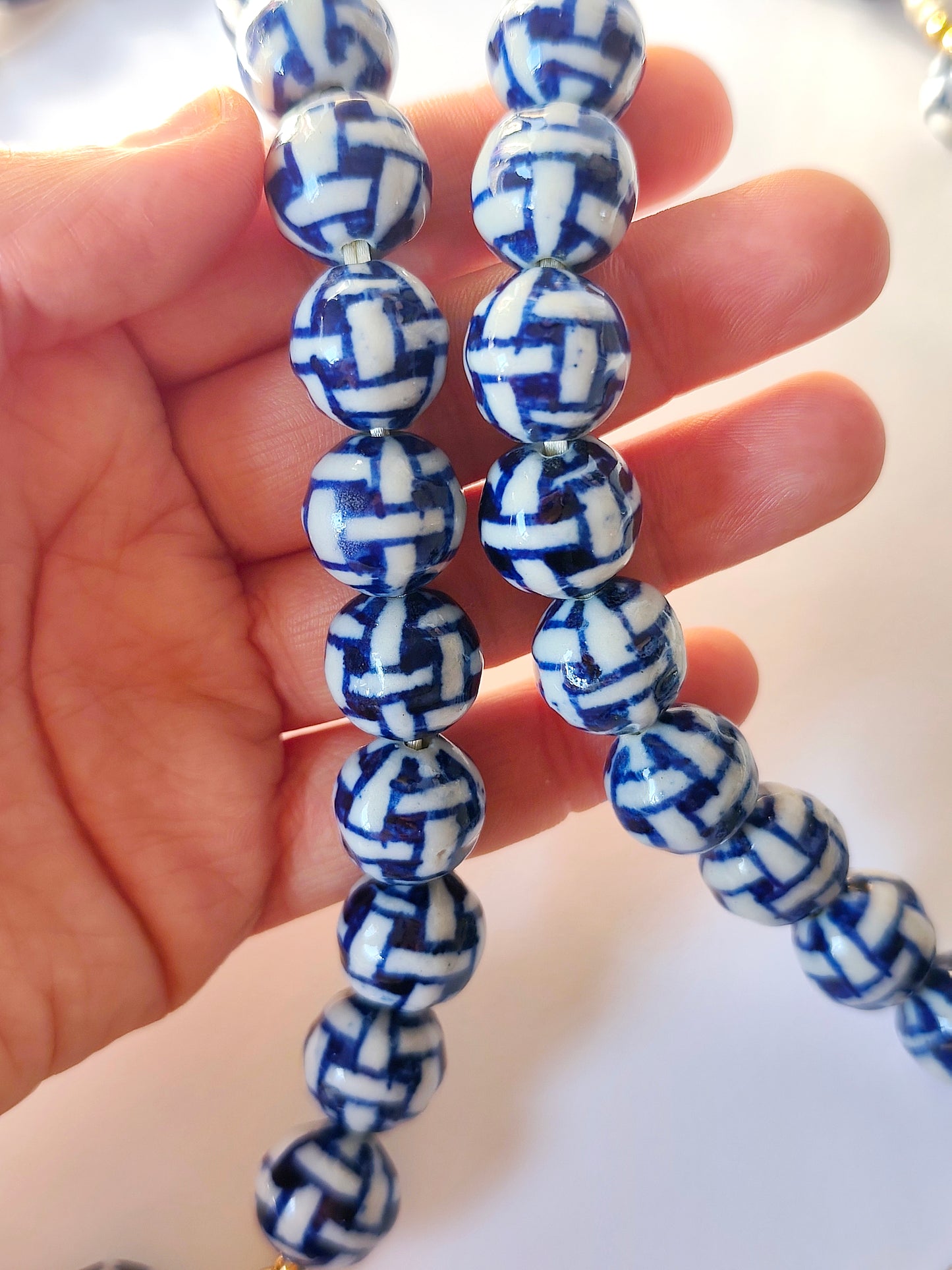 Terço Alma Portuguesa - Terço em Porcelana