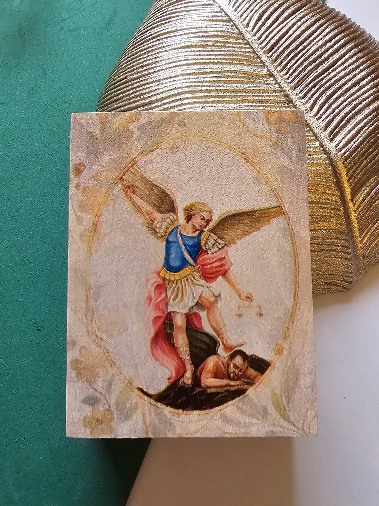 Terço com Caixa - Arcanjo São Miguel