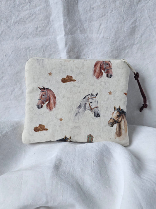 Bolsinha simples Porta-Moedas - Cavalos II