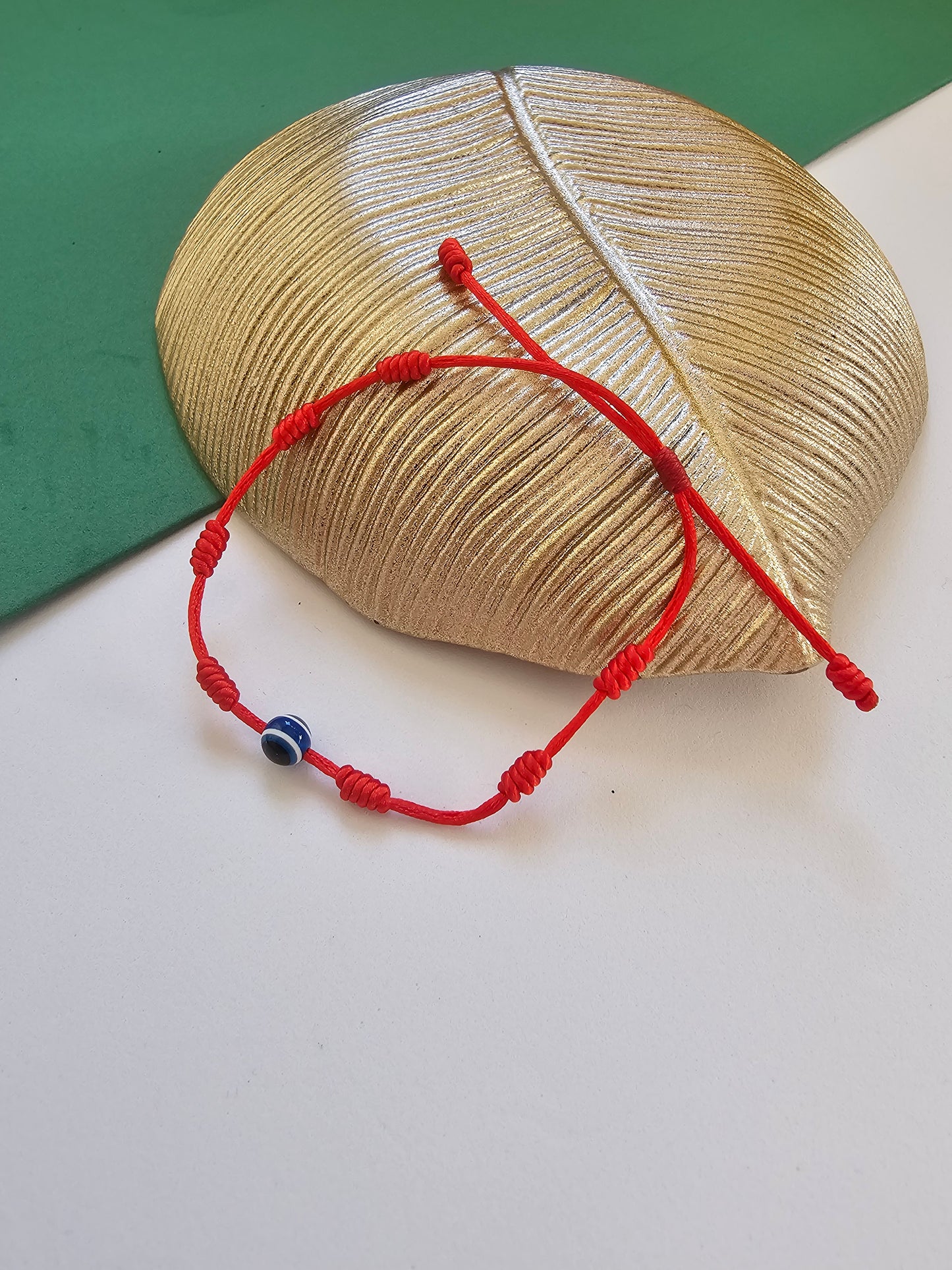 Pulseira dos 7 Nós com Olho Turco